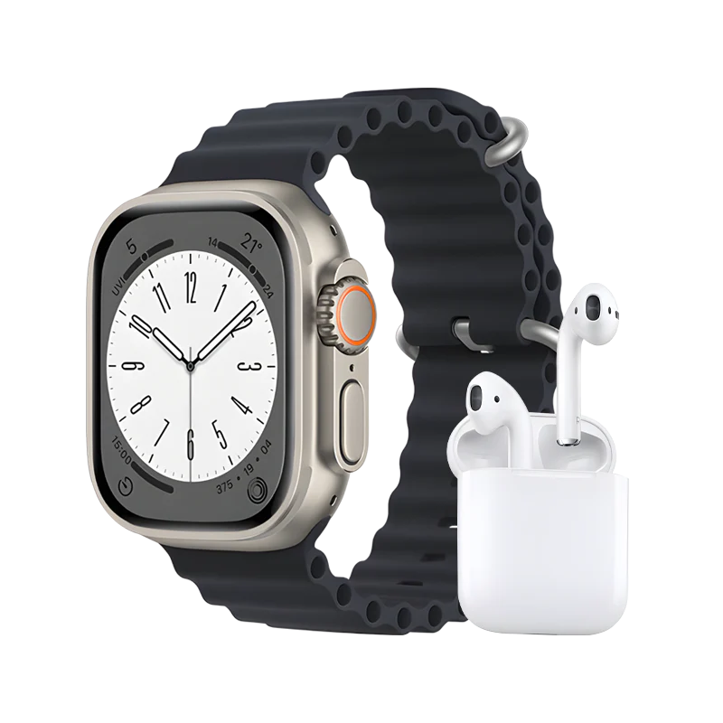 !! Oferta Exclusiva !!! Combo de audífonos I8 ultra + Smartwatch BIG 2.0 + Doble correa